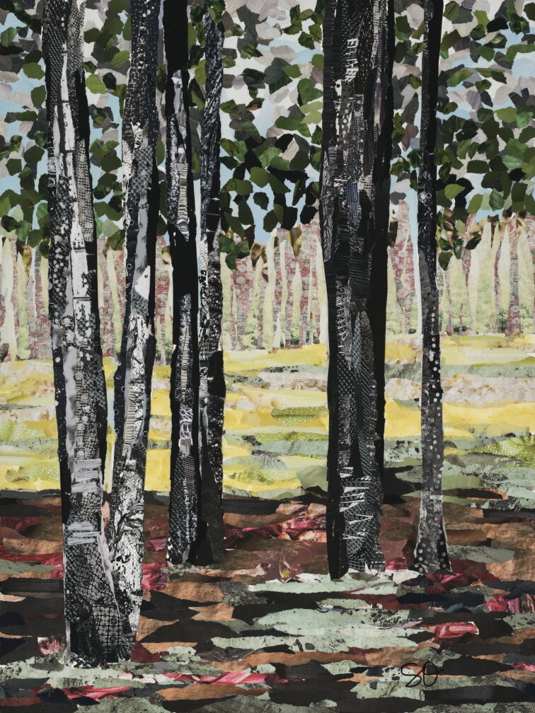 In the Shade of the Aspens (SOLD)