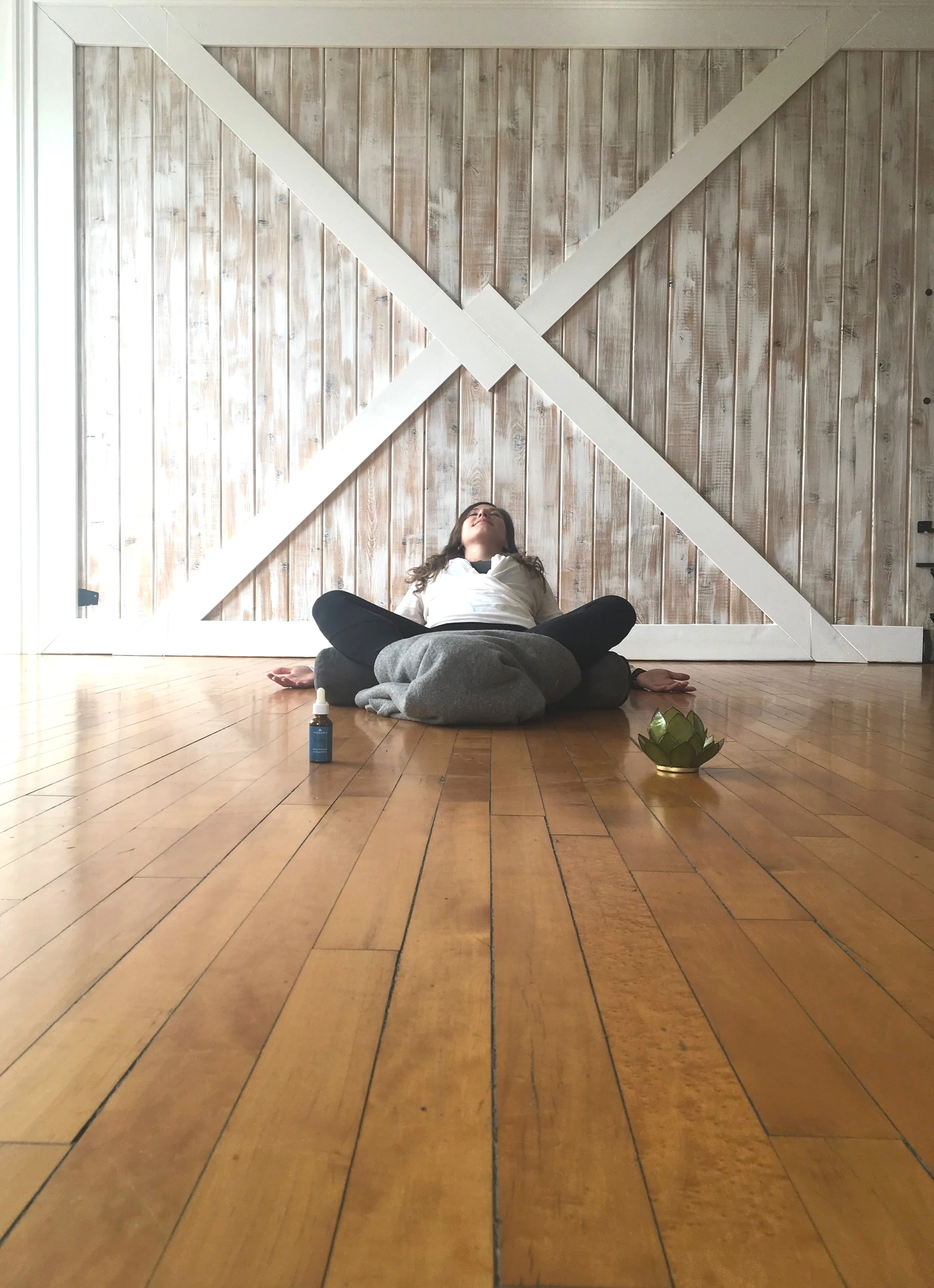 Complete Body De-Stress Sesh: CBD + Restorative Yoga