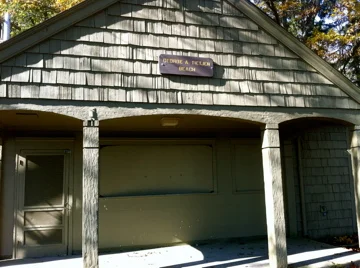 Former Bath House for swimming built as part of a WPA Project.