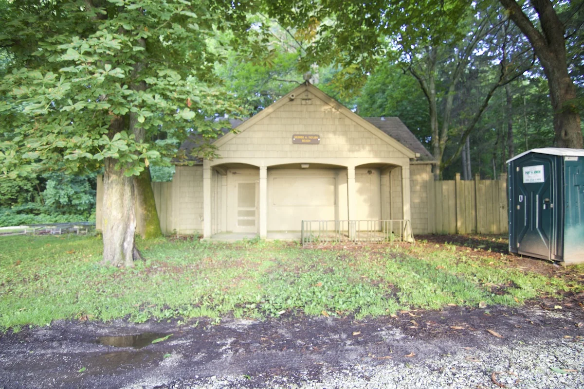 Former Bath House and Life Guard Office