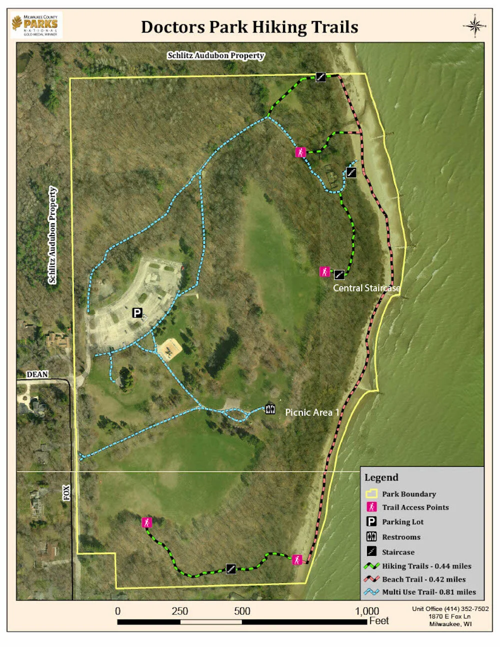 Park Map — Doctors Park Friends