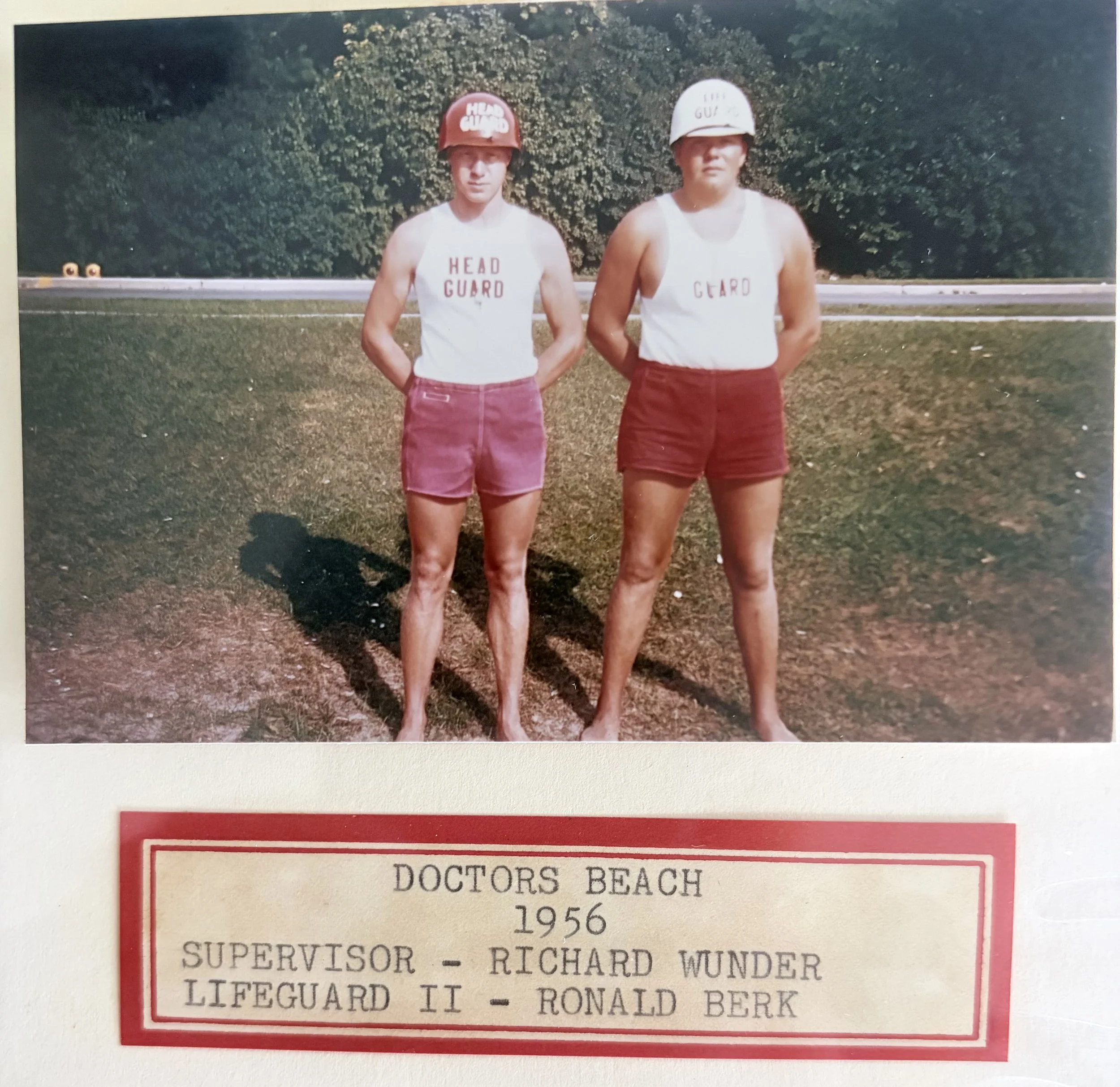  Richard Wunder and Ronald Berk 1956 
