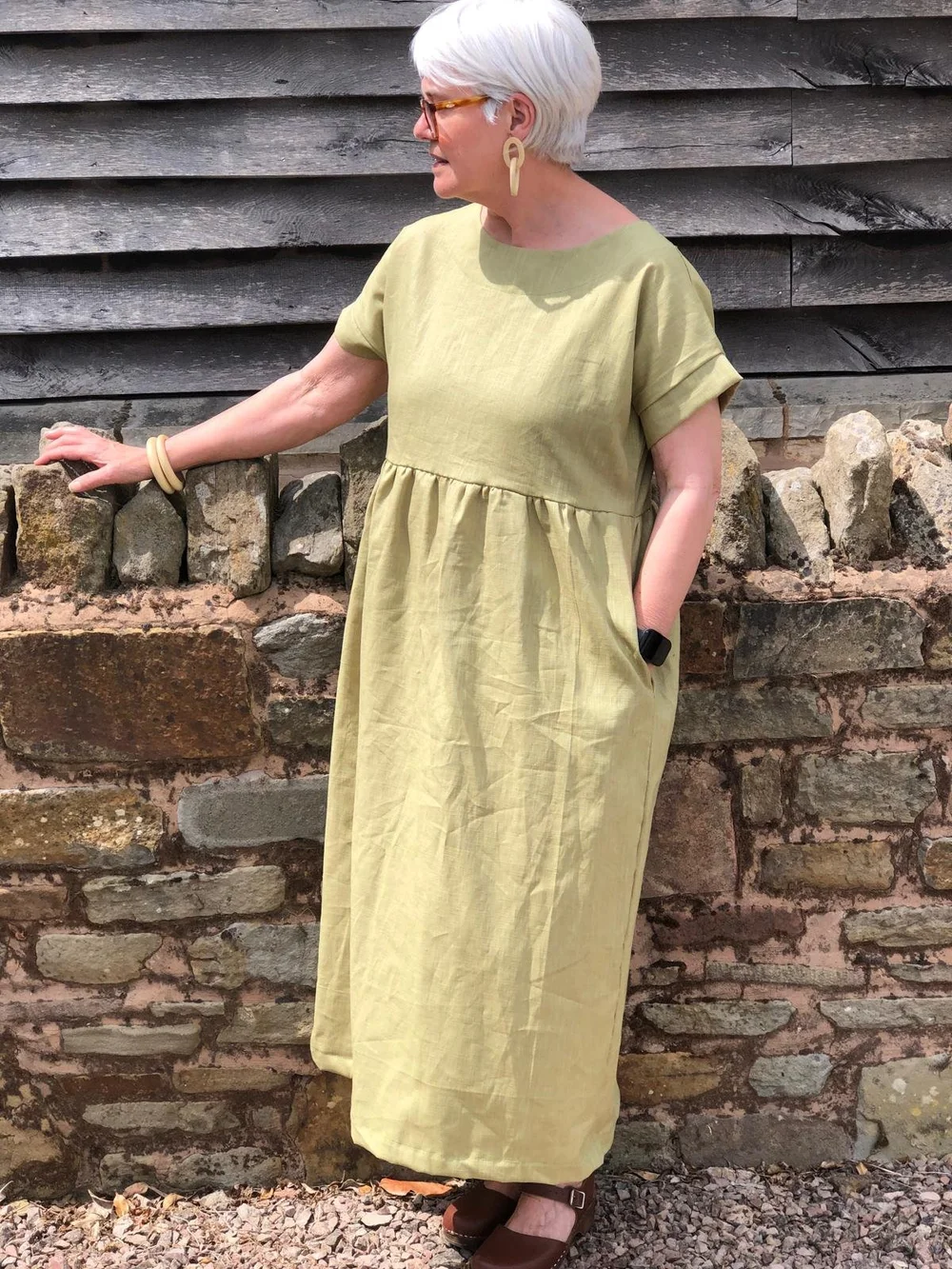 Amelie Dresses in Linen Amelie Dresses in Linen