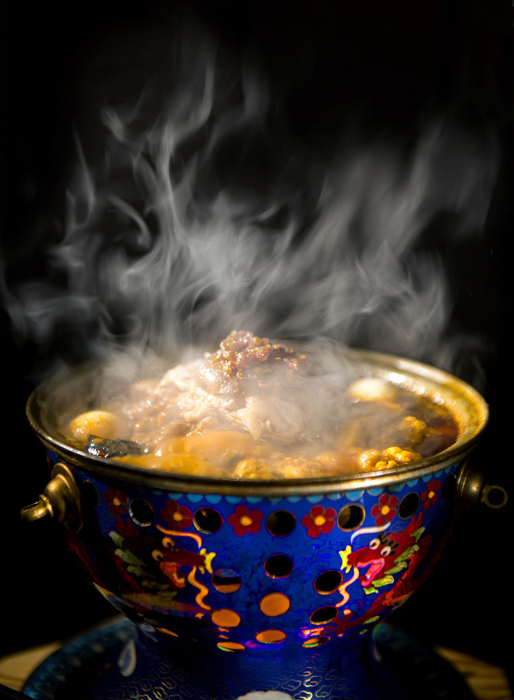 Bubbling Hot Pot
