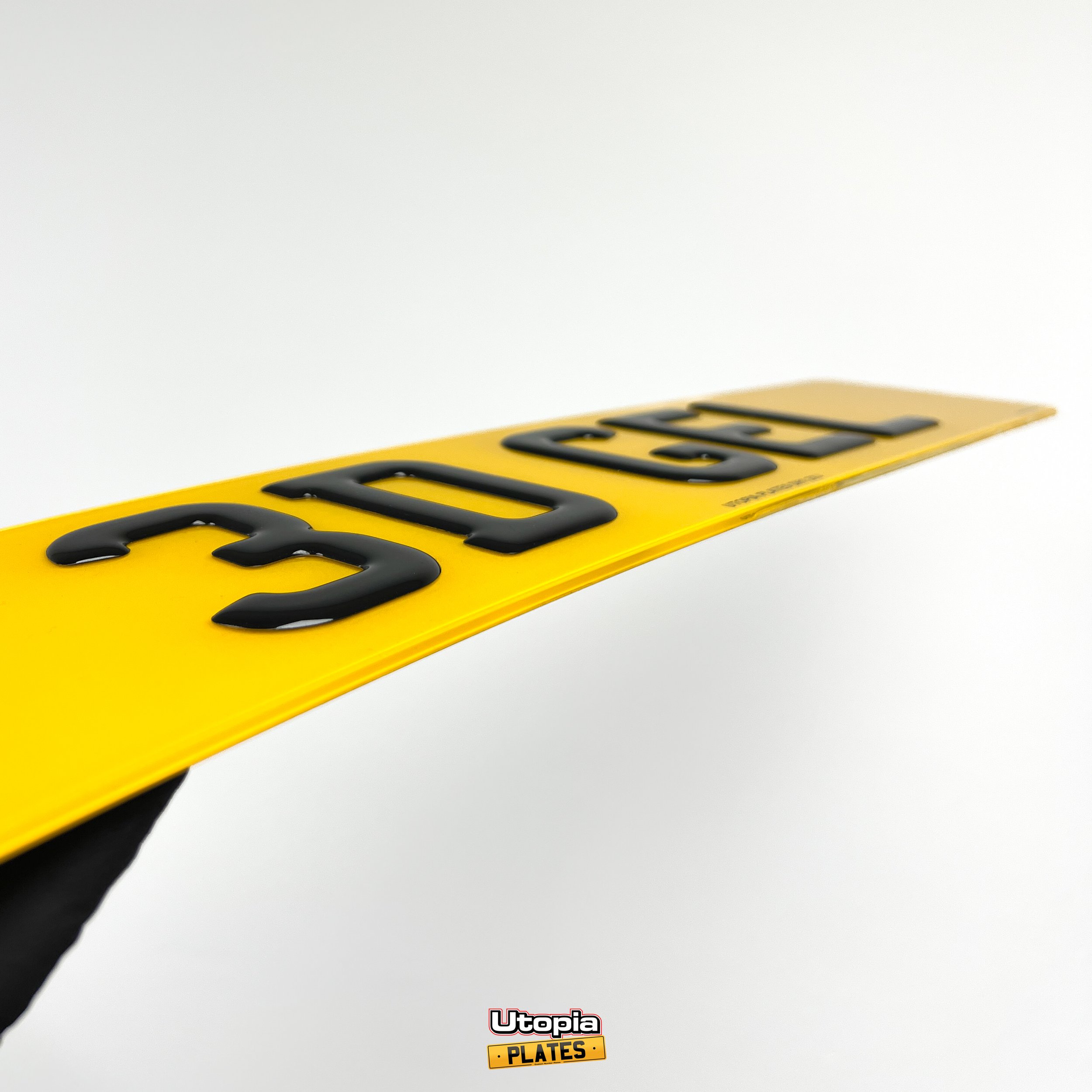 4x4 Square Number Plates For Land Rover Defender etc. — Utopia Plates