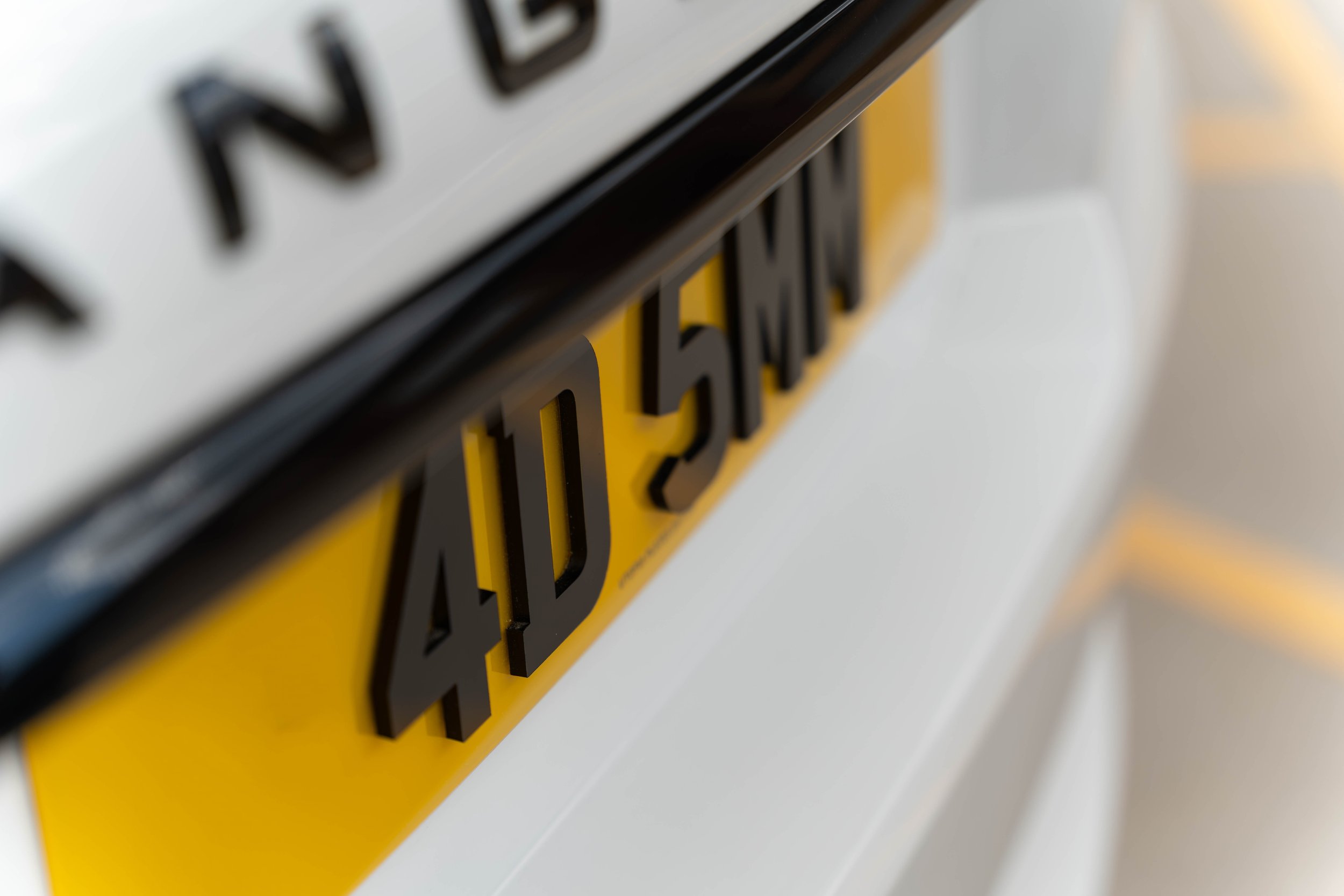 Utopia Plates 4D Laser Cut Number Plates Fully Road Legal 3D Gel