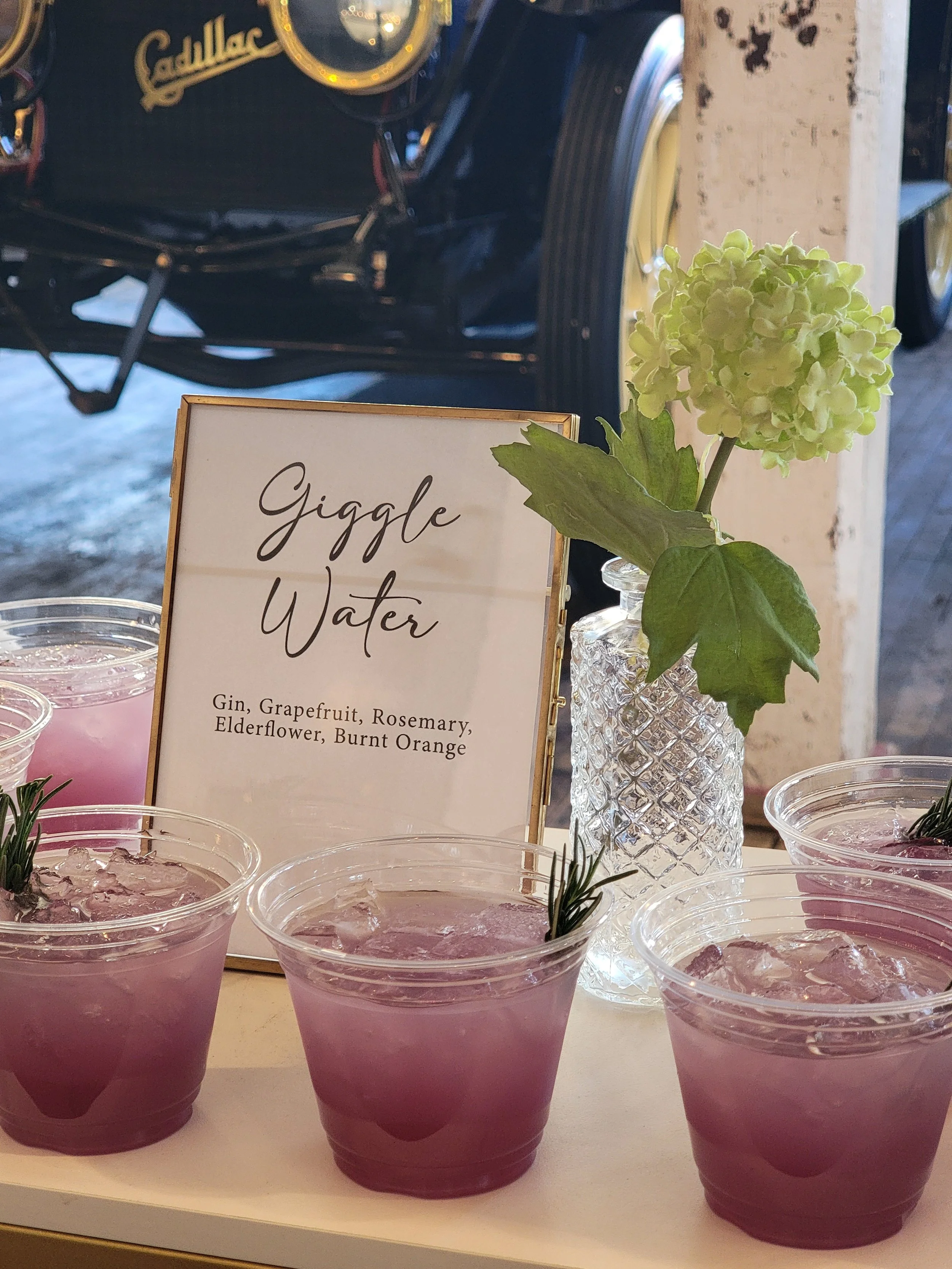 Custom Cocktail Display