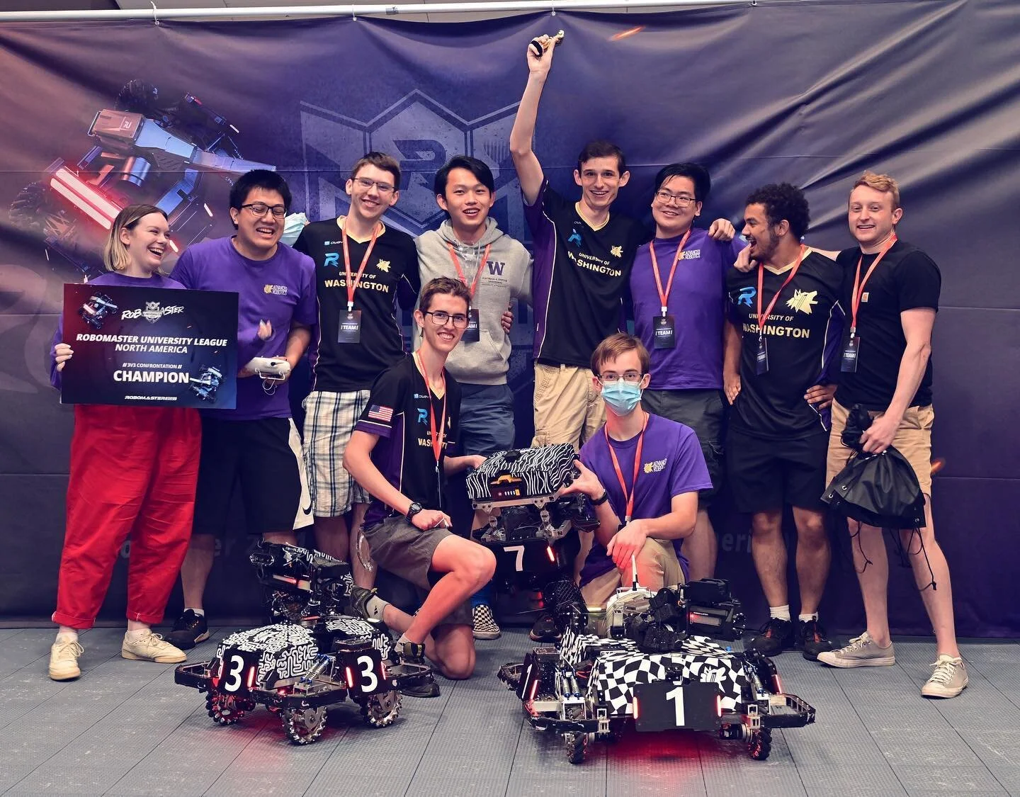🏆✨RMNA CHAMPIONS✨🏆
We shared the news in our last post but here it is a little more officially! We are so proud of our hard work over the past two years that led to this, and are so excited for next year! See you soon RM2022!
#robomaster #robotic
