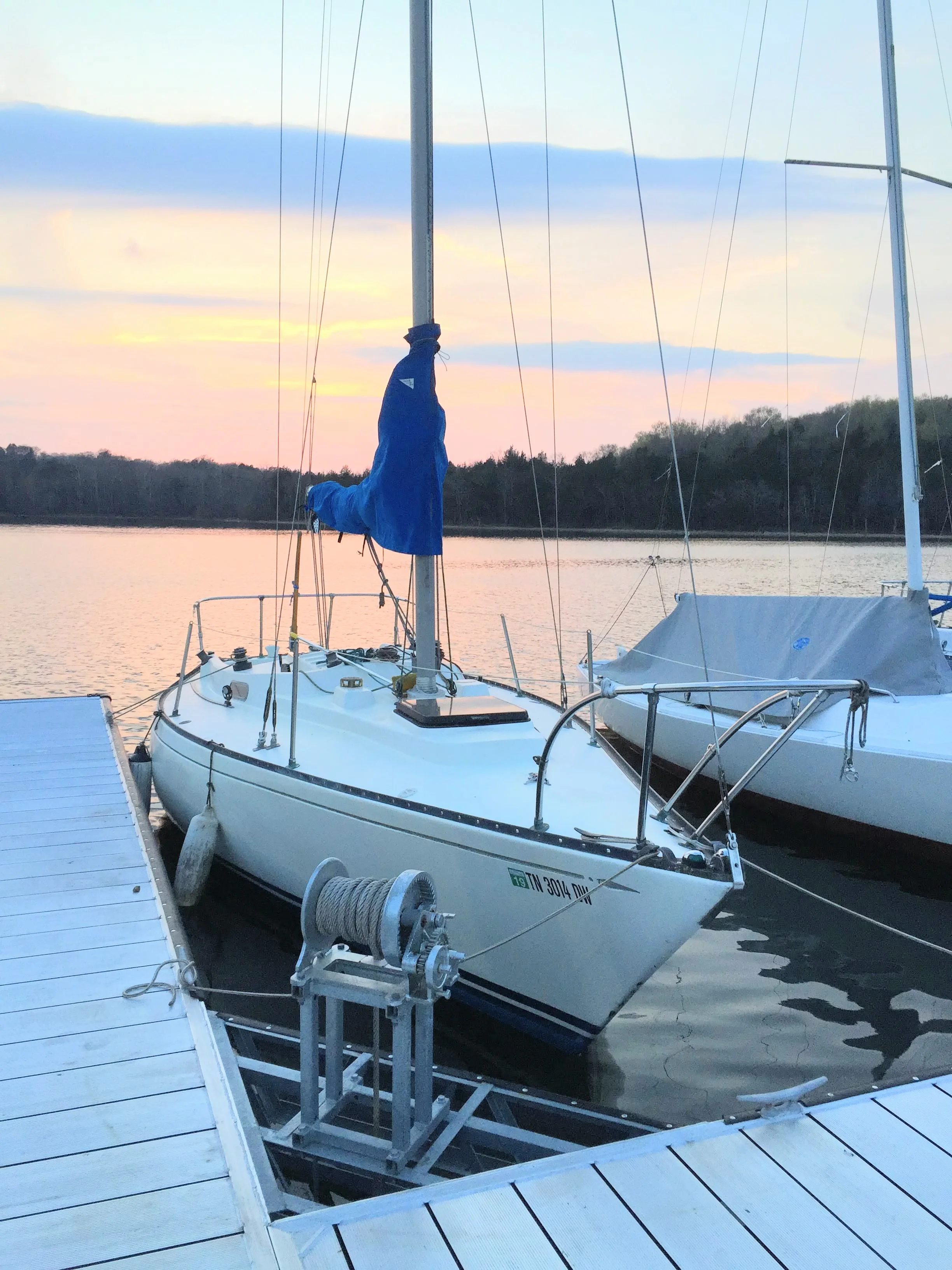Northstar 25 after a new electric motor was installed at it's berth in Tennessee