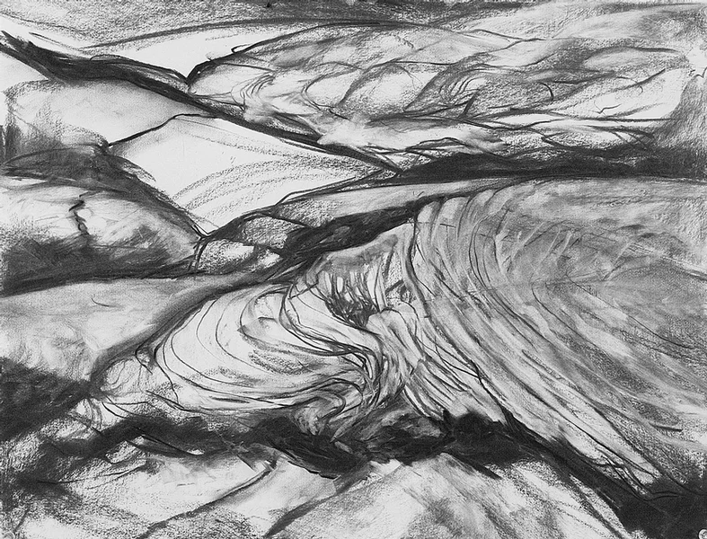Lava Charcoal (18 x 24”)