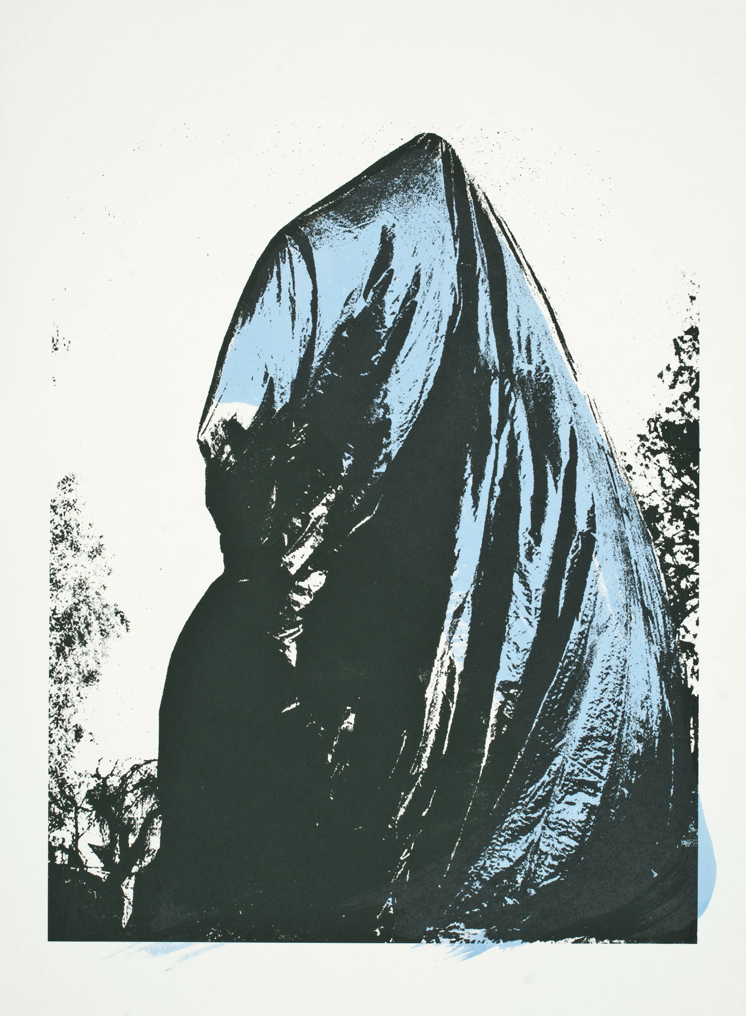 Charlottesville: Shrouded_ ? Screenprint (40x32”)