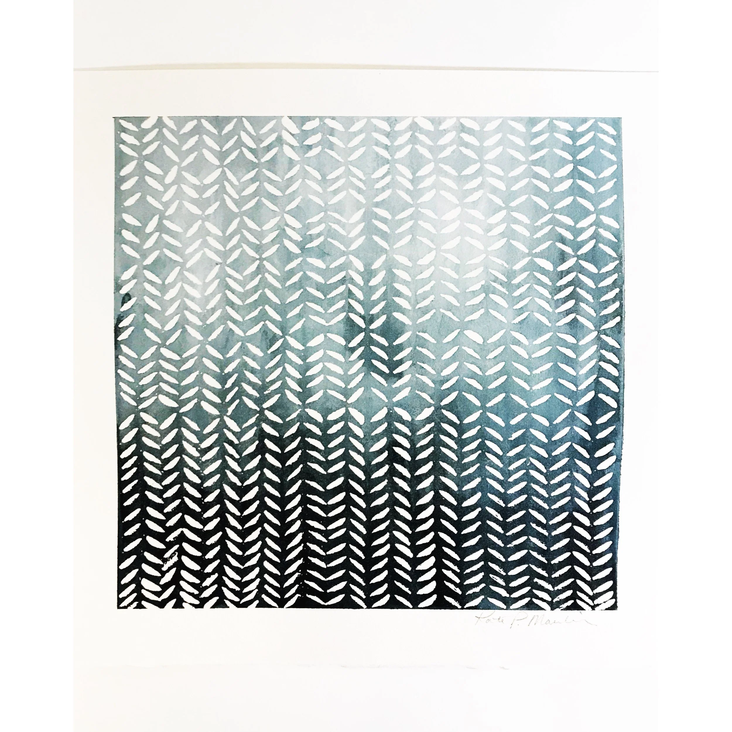 Arrows II Blue - original