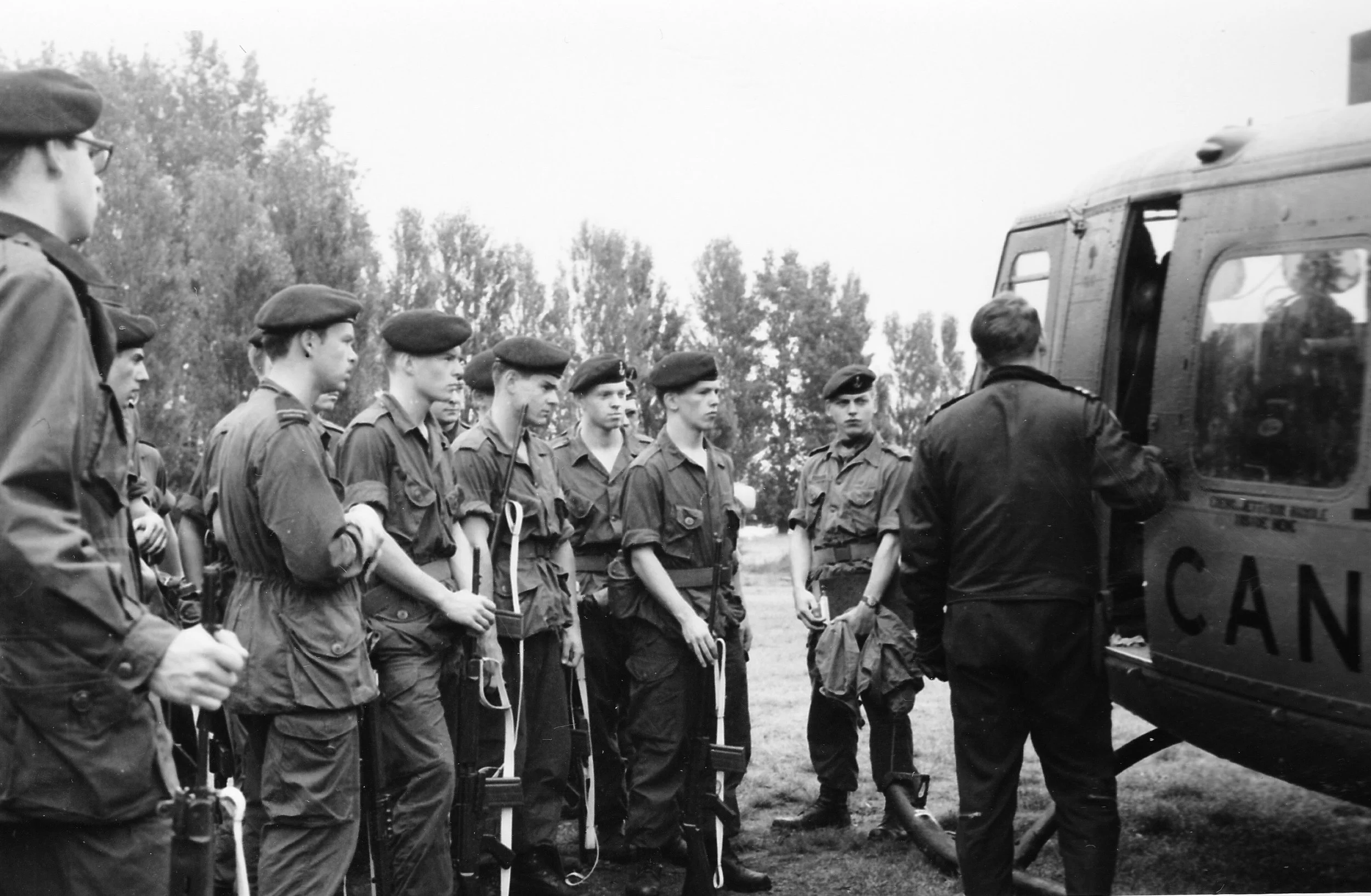 more recruit field training