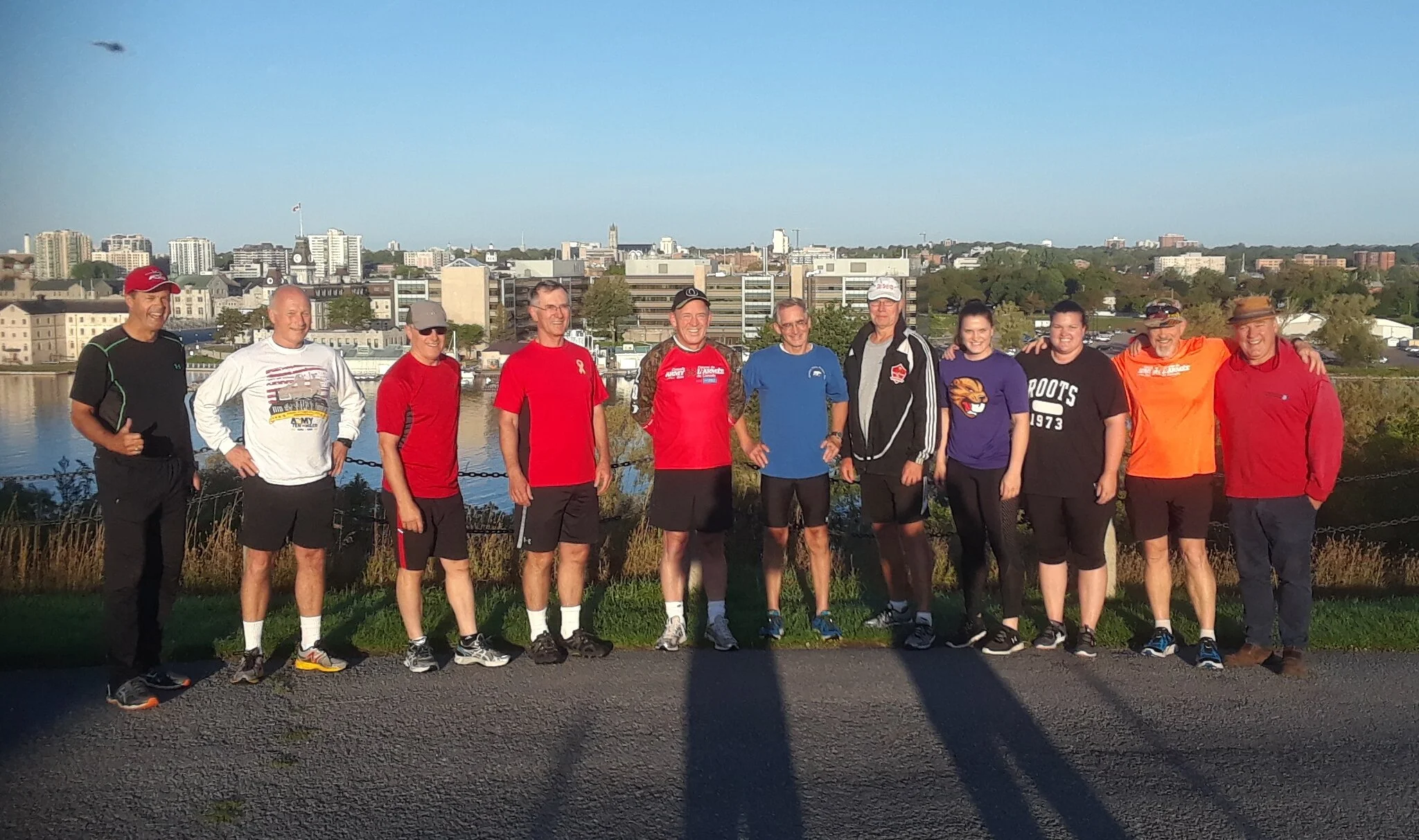 Tom lawson, richard greenwood, jim sullivan, dwight davies; darcy byrtus, doug poucher; john roeterink; andrea banks; vanessa banks; gary banks and pete avis