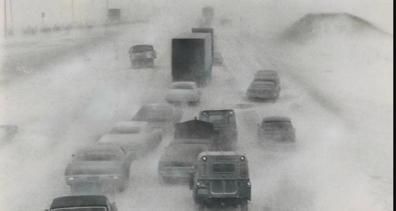 Anecdote Slip Sliding Away Photo Hwy 401.JPG