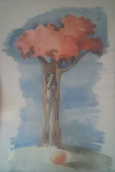 Albero rosso