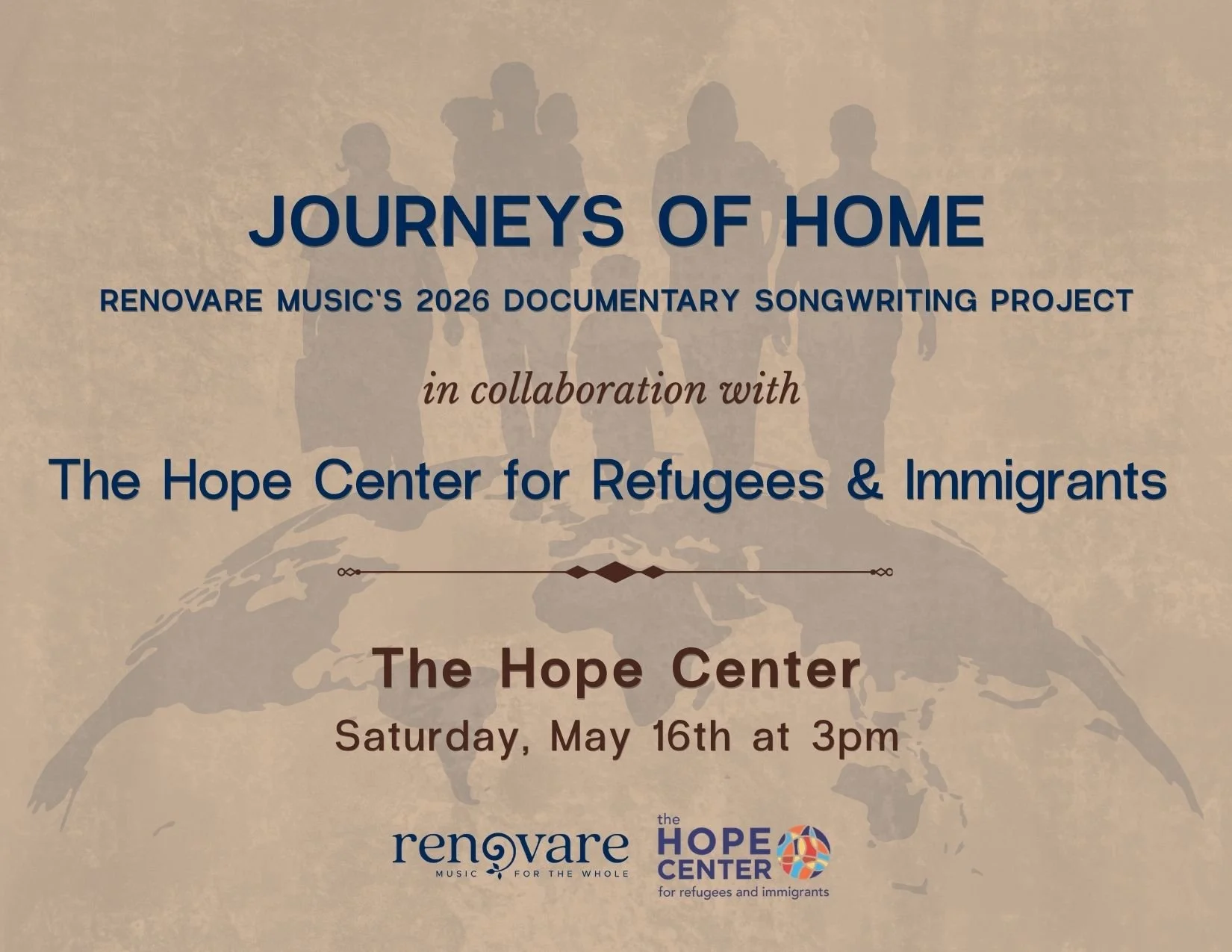 Journeys of Home Concert at The Hope Center