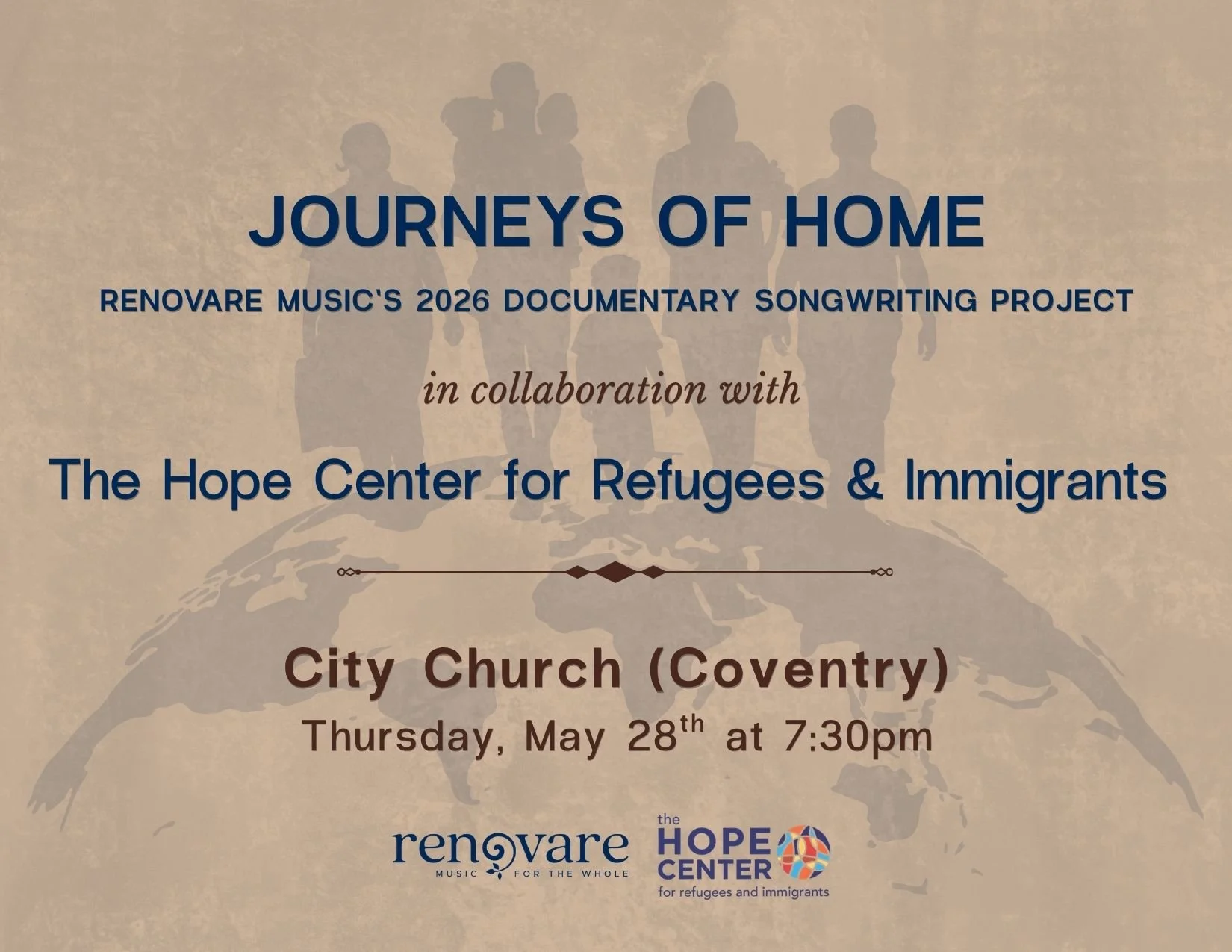 Journeys of Home Concert at City Church