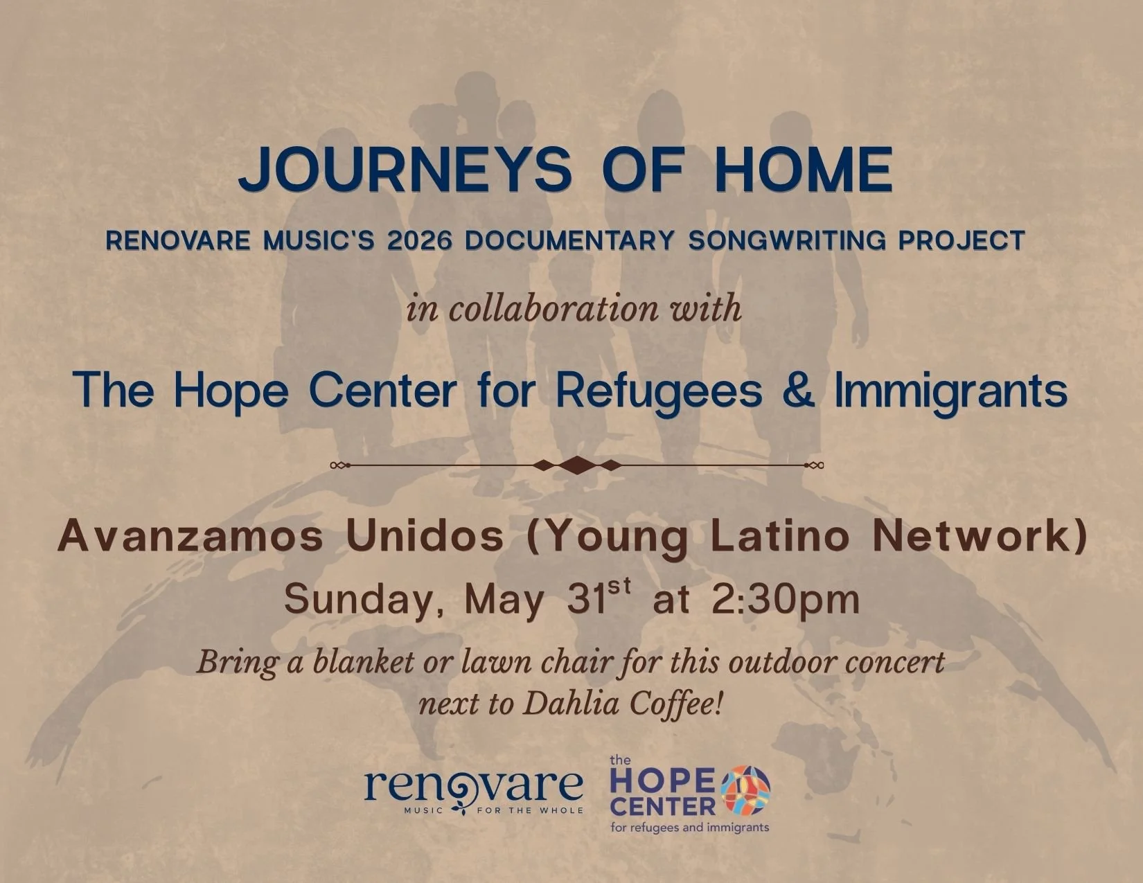 Journeys of Home Concert at Avanzamos Unidos (Young Latino Network)