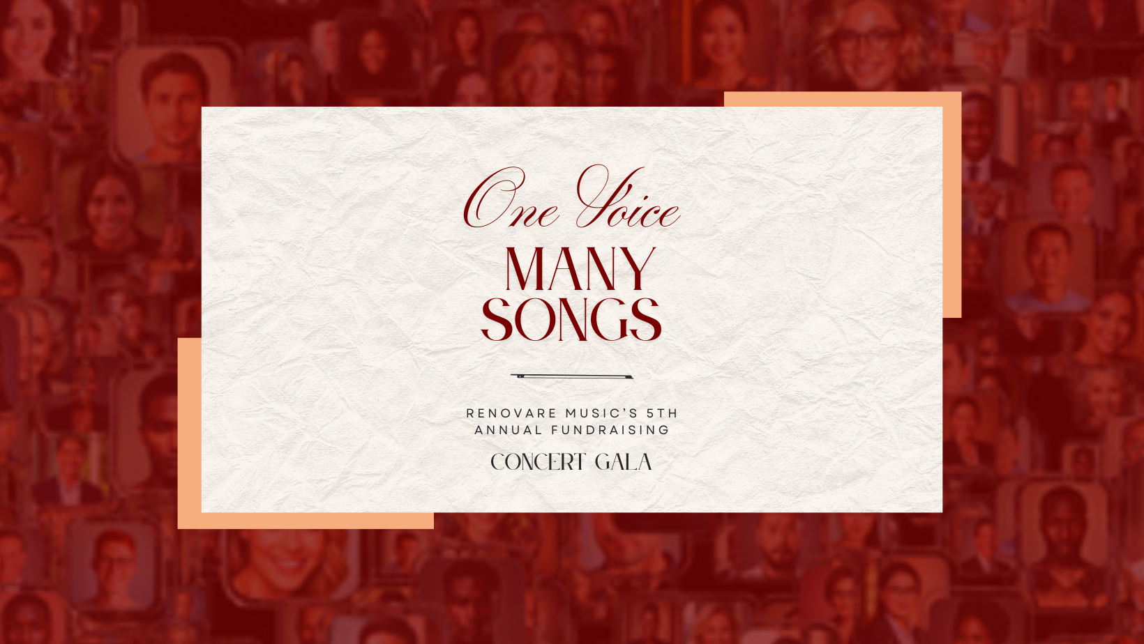 One Voice, Many Songs: A Concert Gala