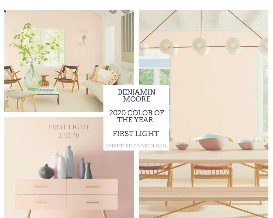 Benjamin Moore's Color of the Year: FIRST LIGHT — dvd Interior Design ...
