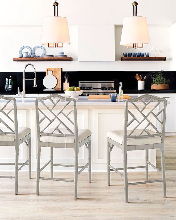 Best Barstools And Counter Height Stools For Kitchen Islands Br Dvd Interior Design Fairfield County Ct Decorator Deborah Von Donop Barstools And Counter Height Stools, What Height Should Kitchen Counter Stools Be Placed