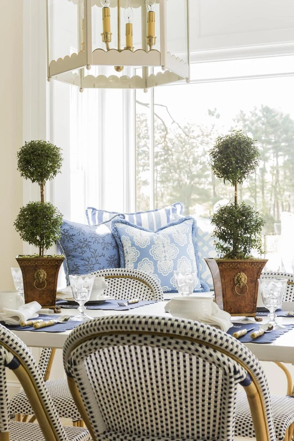 Blue and Gold Color Scheme — dvd Interior Design - Deborah von Donop
