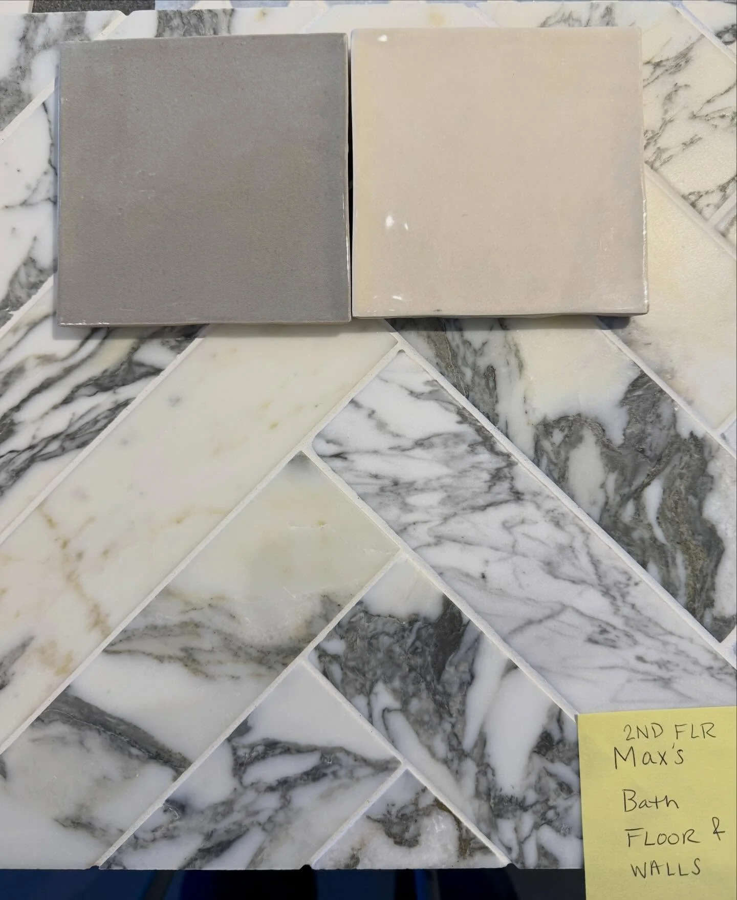 Looking forward to seeing Max&rsquo;s bathroom install. Childrens bathrooms need to be beautiful too!  #tiletuesday #tileinspiration #westport