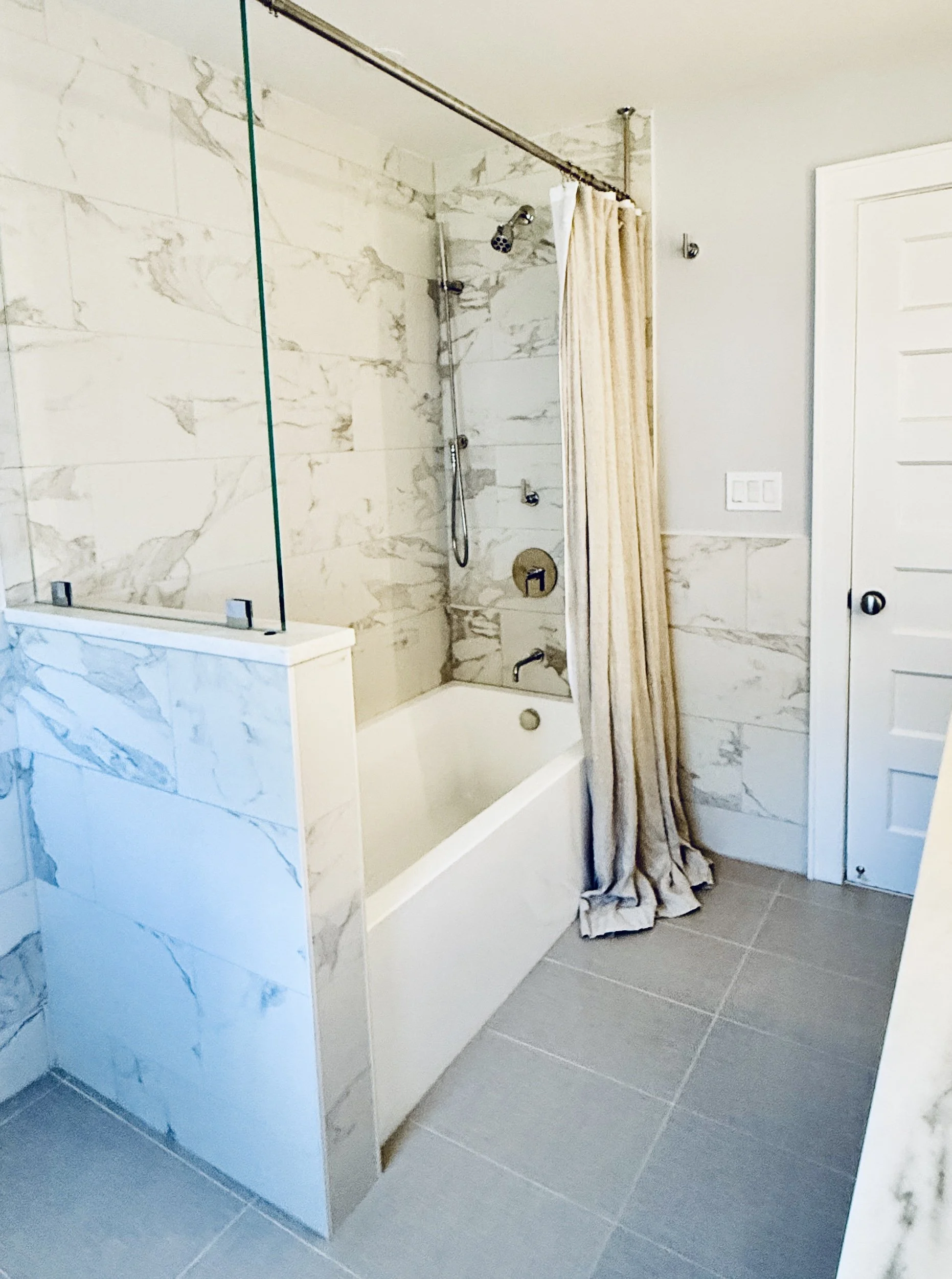 family bath refresh progress .JPG