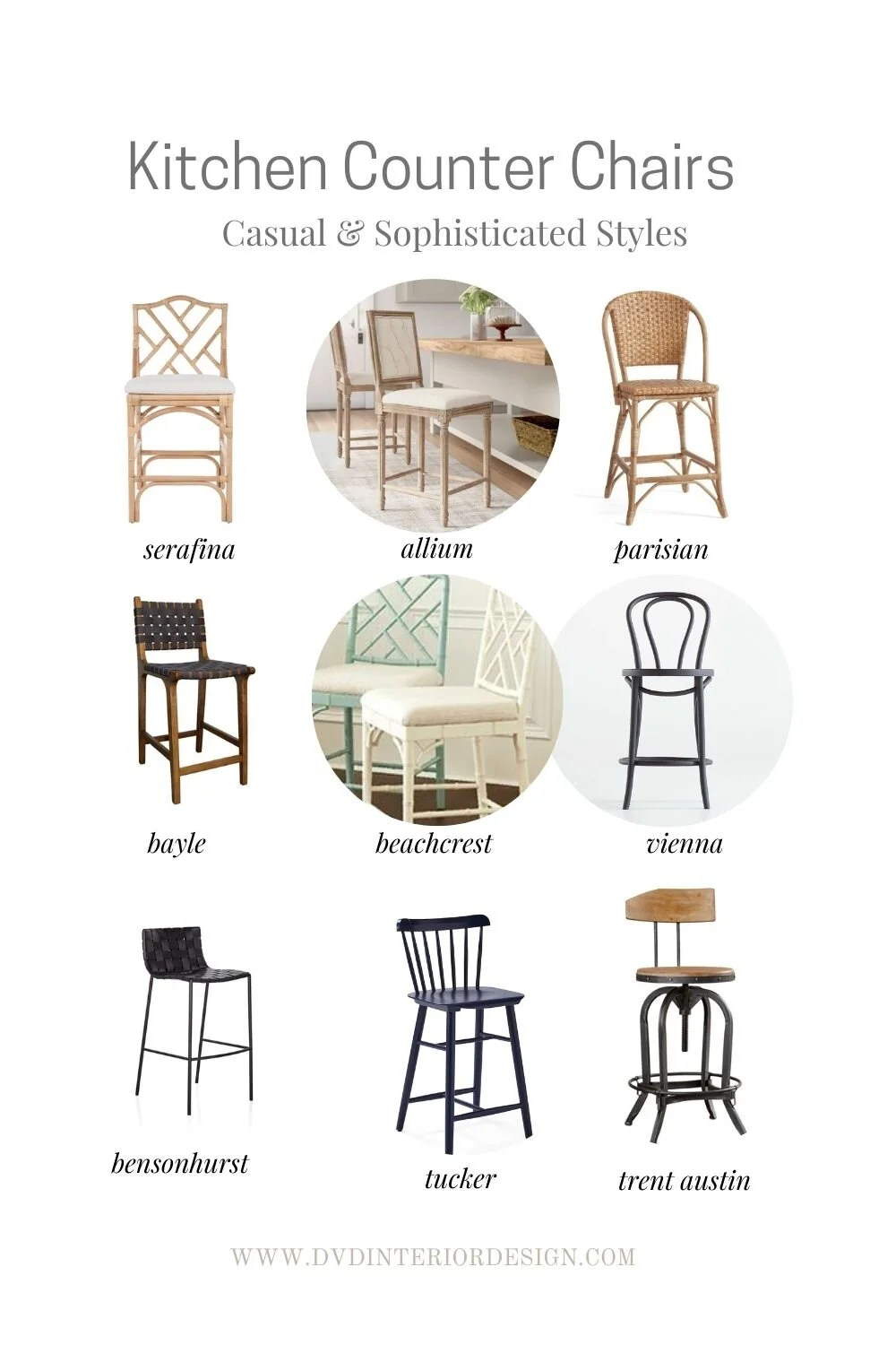 15 Inexpensive Counter Chairs That Don't Look Cheap — dvd Interior