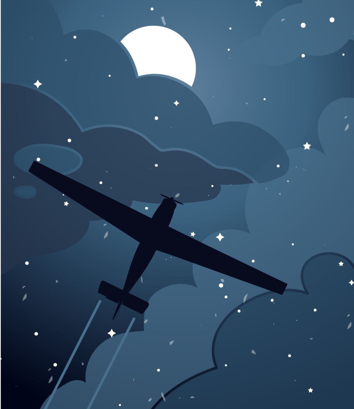 Night flying:  a joy but with special concerns 