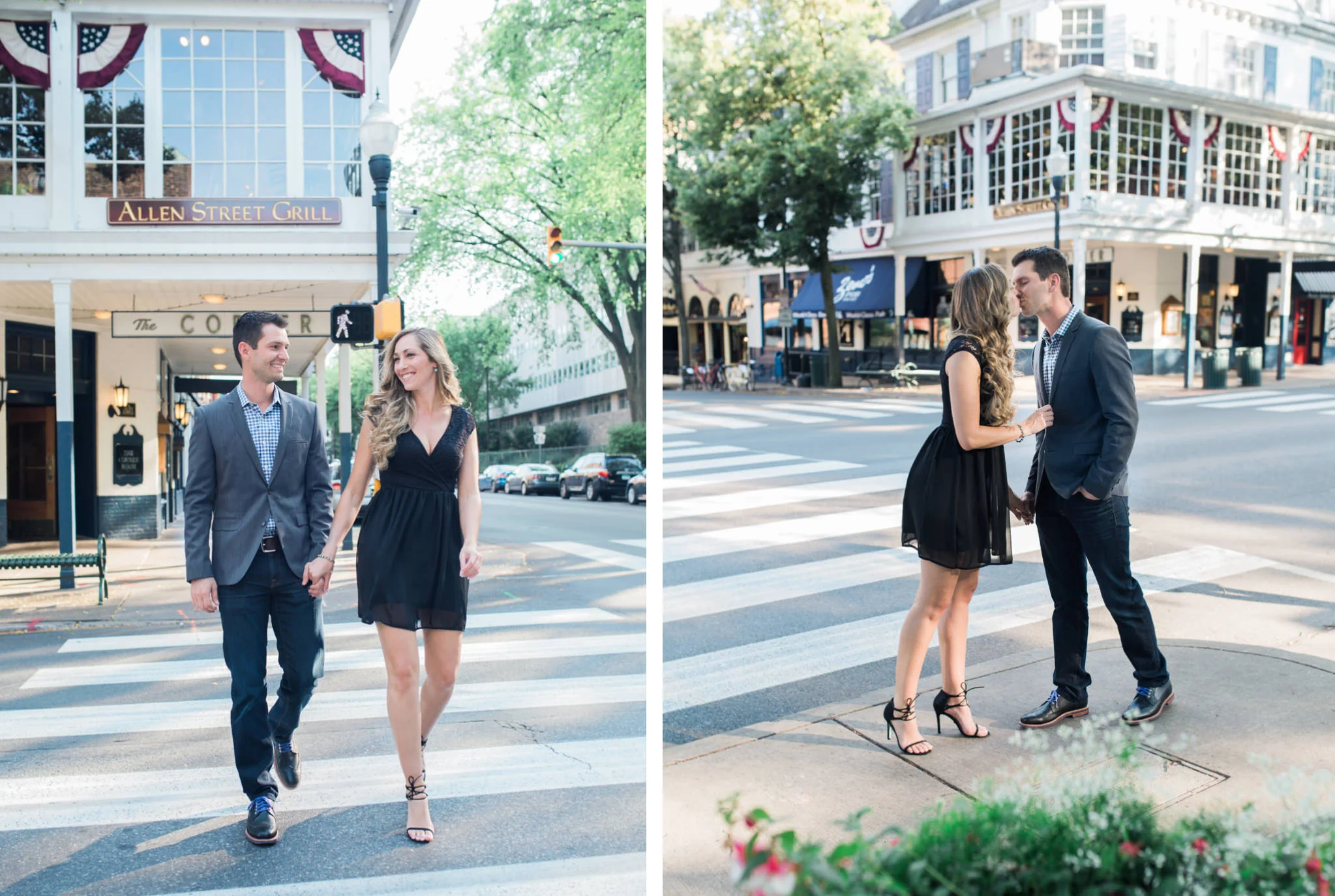 Penn State & Arboretum engagement session Alex and David {State College, Pennsylvania wedding