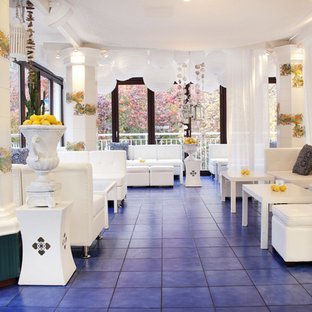 Positano Coast by Aldo Lamberti: If the flavor of our food is not enough to transport you to Italy, the atmosphere certainly will. Inspired by owner Aldo Lamberti's seaside hometown in Italy, the ambiance of Positano Coast will make you feel like you are on an Italian seaside holiday. With a soothing imported cobalt blue tile floor, life size images of the Amalfi Coast and remarkable second floor view of Old City, Positano Coast is a distinctive restaurant unlike any other in the City of Brotherly Love.