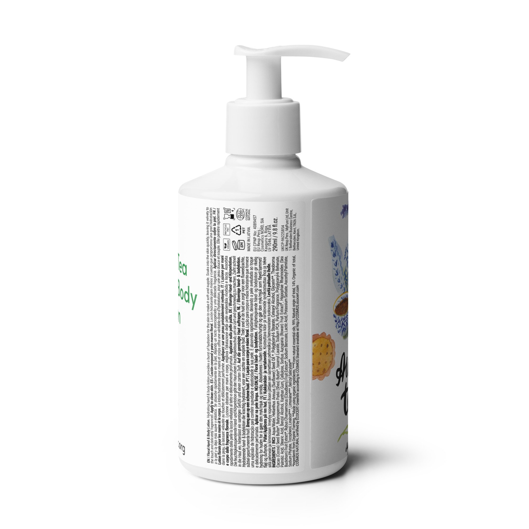 All Need is Green Tea hand body lotion Project Kesher