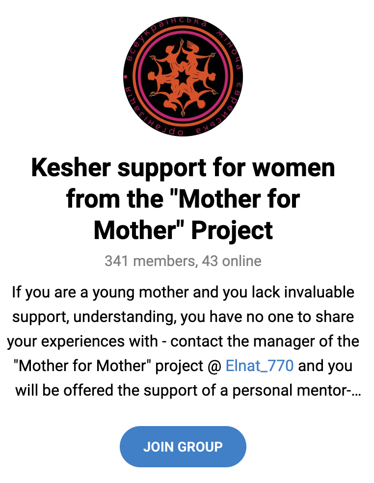 Supporting new moms around the clock on Telegram