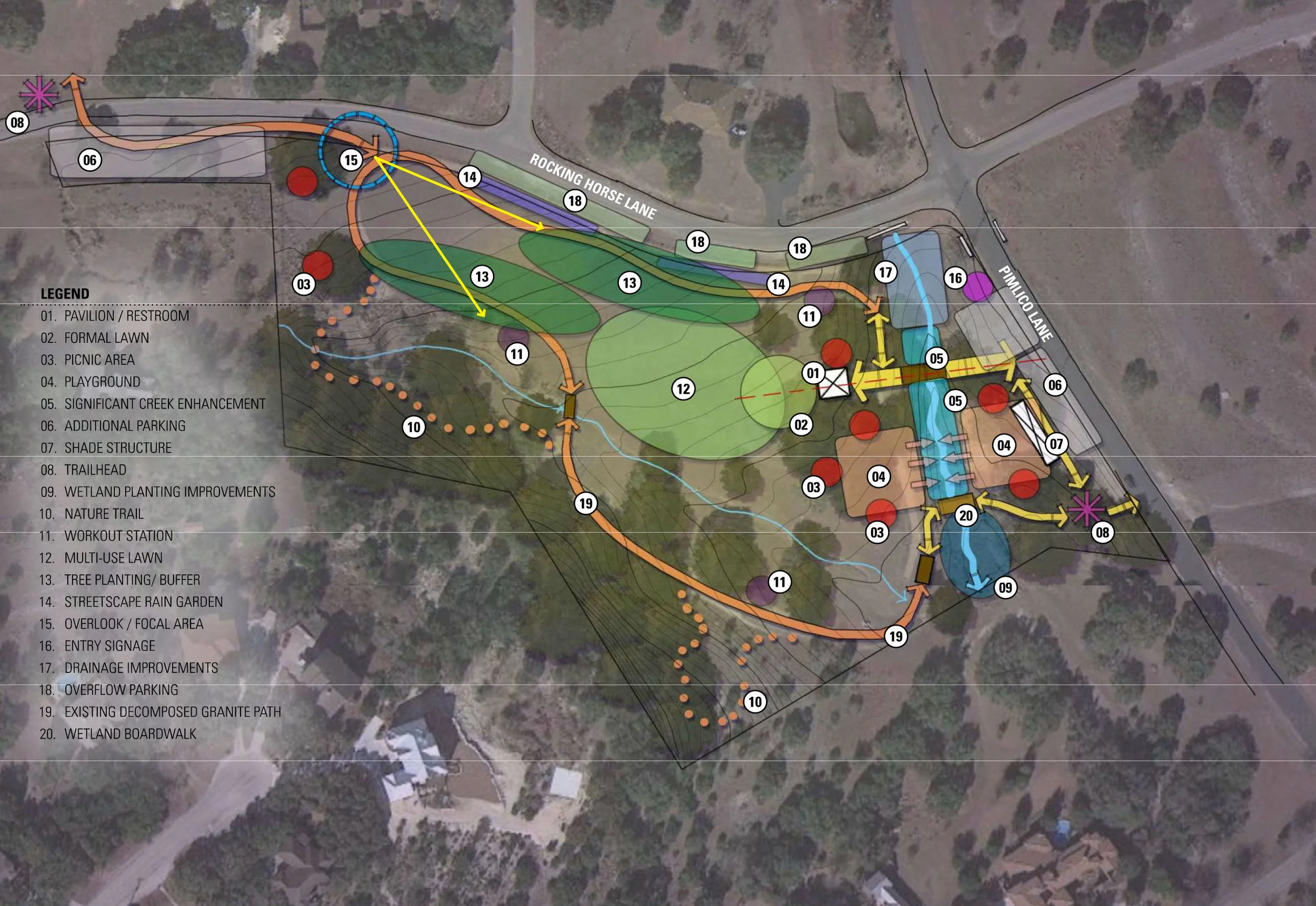 Framework Plan, Vestal Park