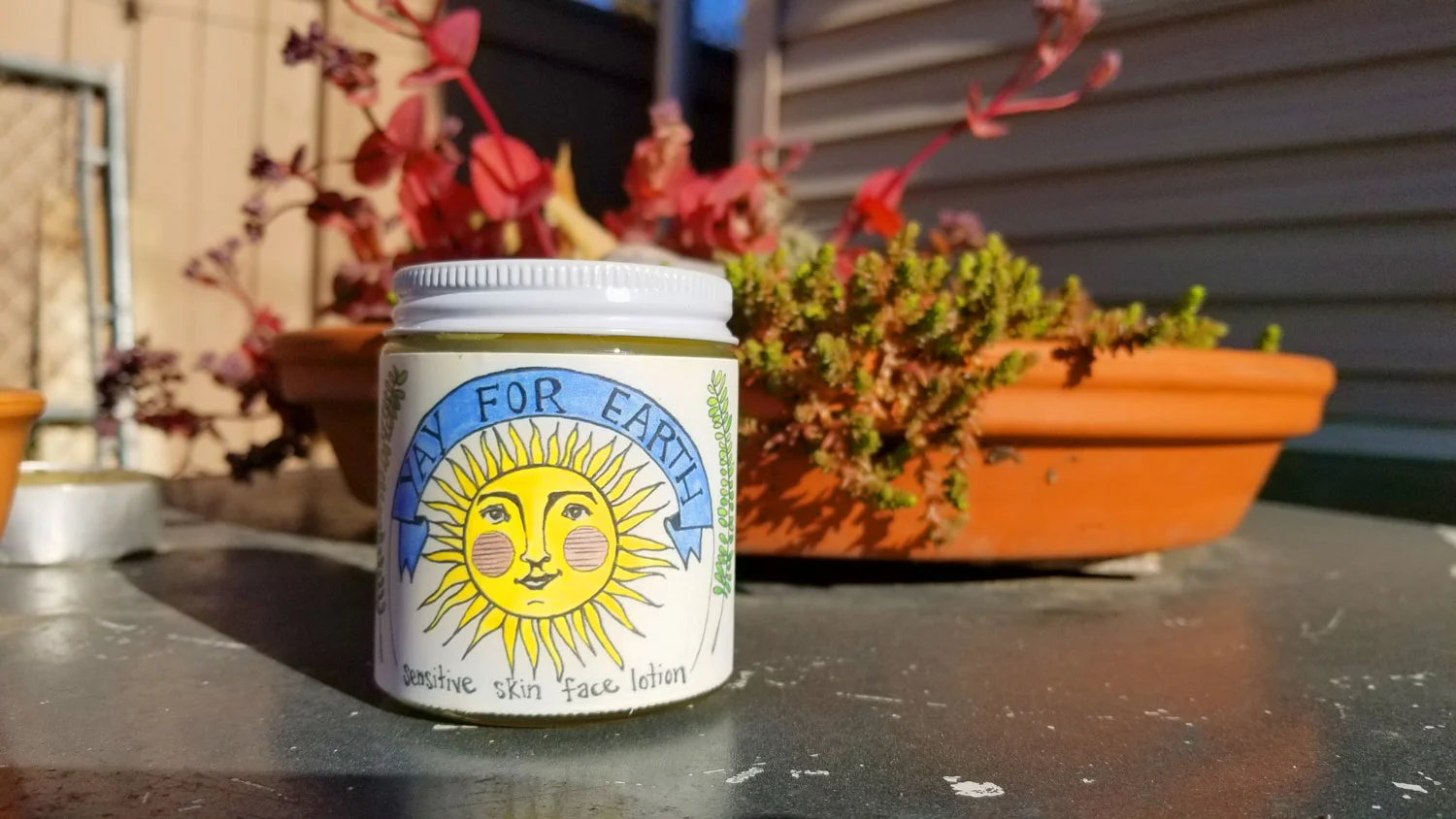 yay for earth face lotion