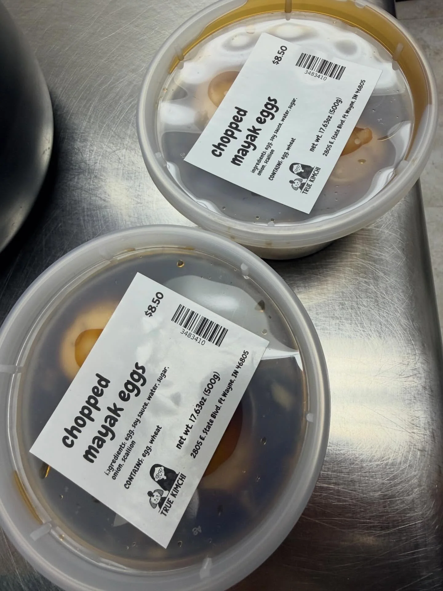 Sometimes our local eggs like to hang onto the shells extra tight when we peel them. Instead of wasting them, we&rsquo;re now offering chopped Mayak eggs~

*not literally chopped. Ask your nearest gen-z for a translation *