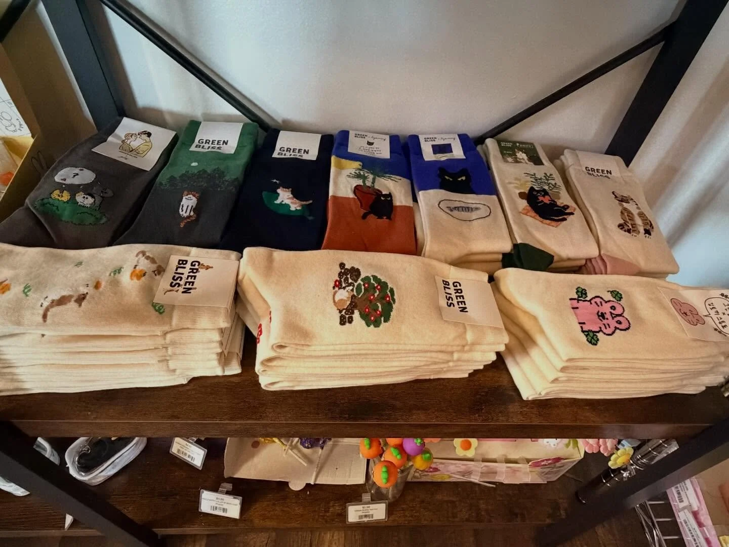 Just stocked- @greenbliss7 organic cotton socks from Korea!

We found them at the Jeju Island airport on our recent trip and fell in love instantly with the cute design &amp; quality ❤️

GREEN BLISS is an organic vegan lifestyle brand that makes pret