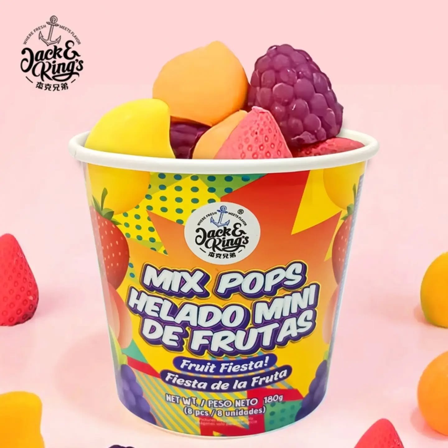 Little fruit pops ice cream is finally at TK!
