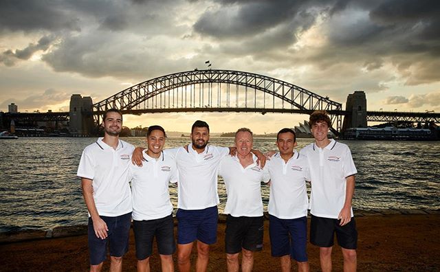 Ralph and his boys at @lower northshorepaintandmaintenance. An early morning team shoot before a busy day of painting. Real quality old fashioned tradesmen who know their craft.