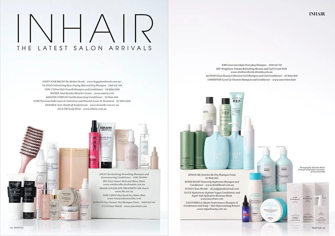  Instyle Hair double page spread 