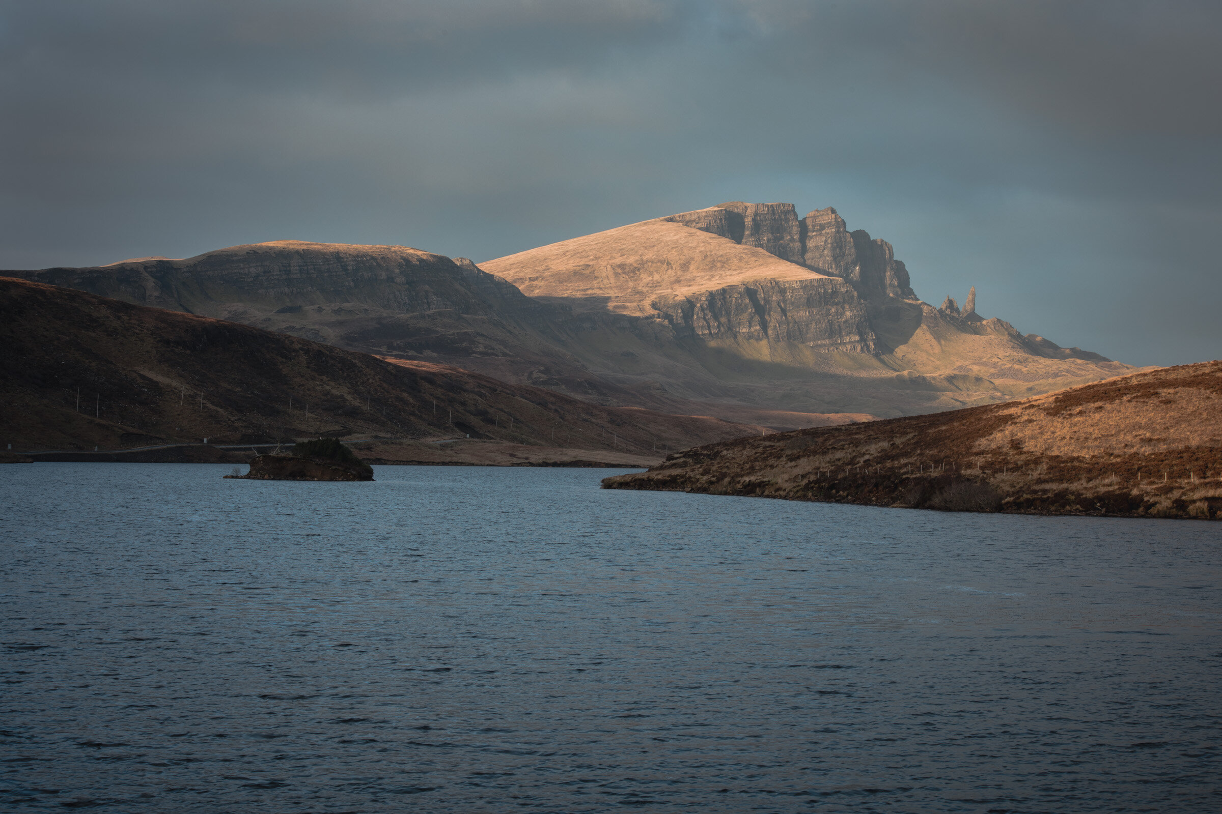 OLD MAN OF STORR AT SUNSET