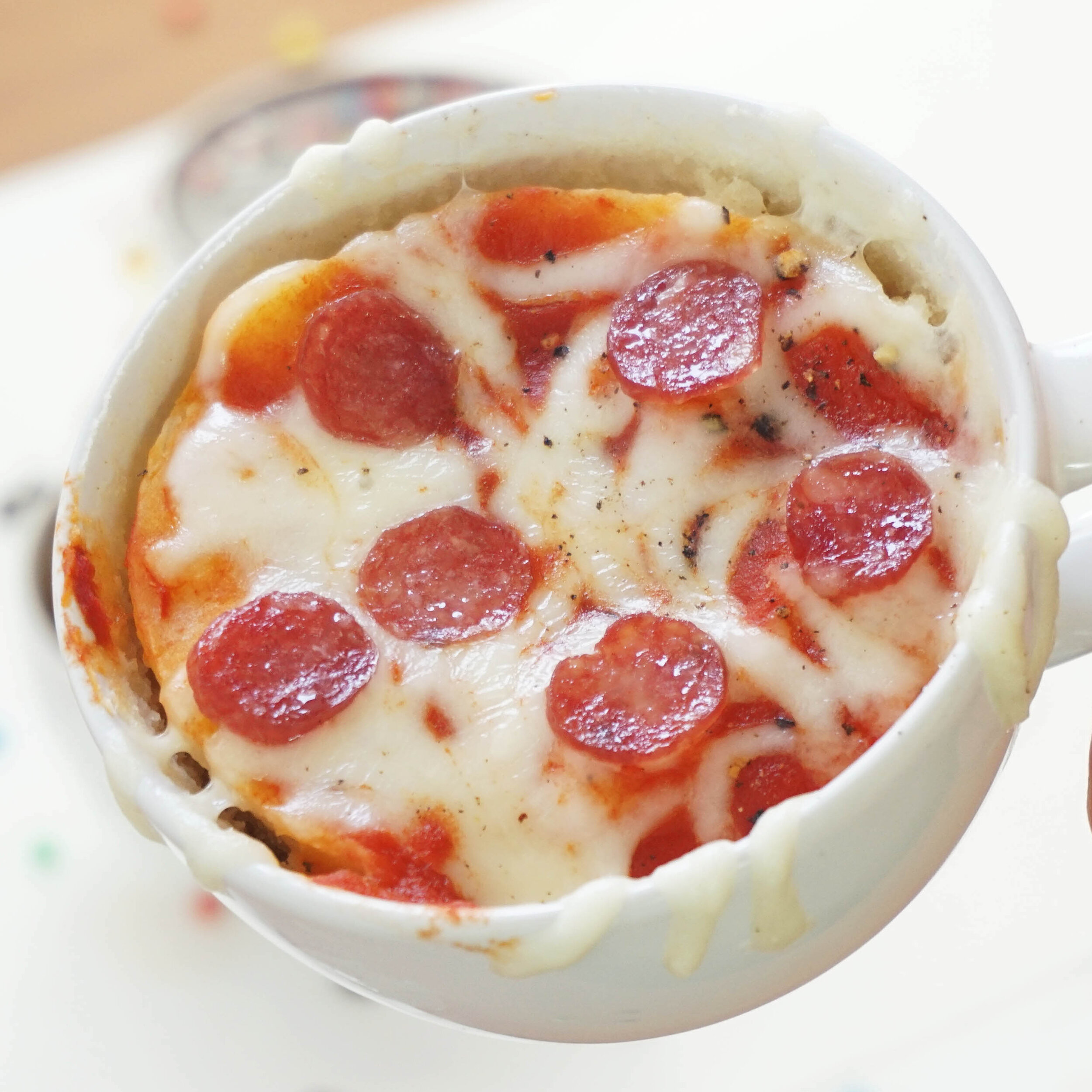 Microwave Mug Pizza Recipe (with Video)