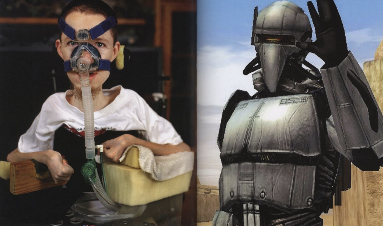 Jason Rowe’s alter-ego in the MMO Star Wars Galaxy