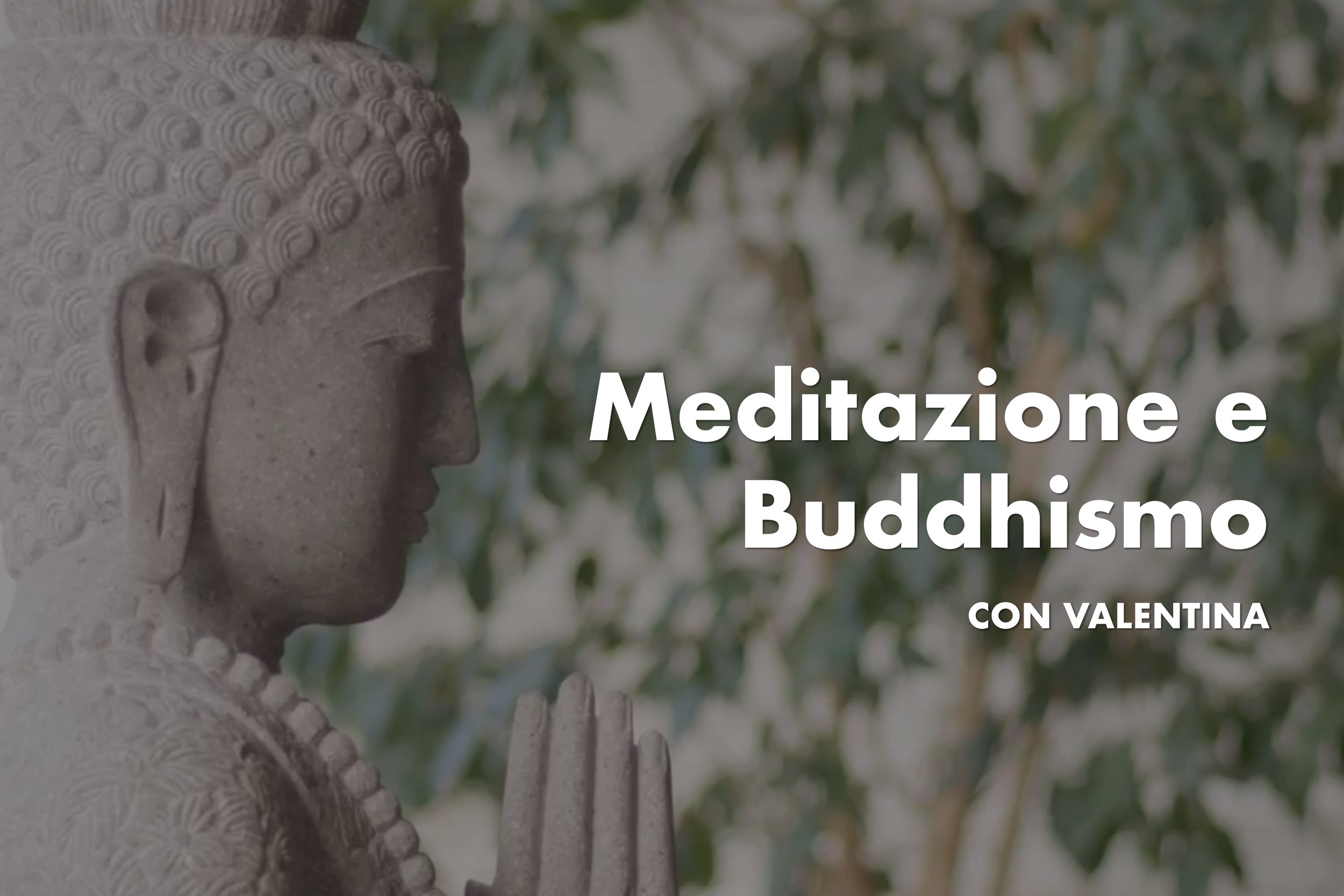Meditazione e Buddhismo 