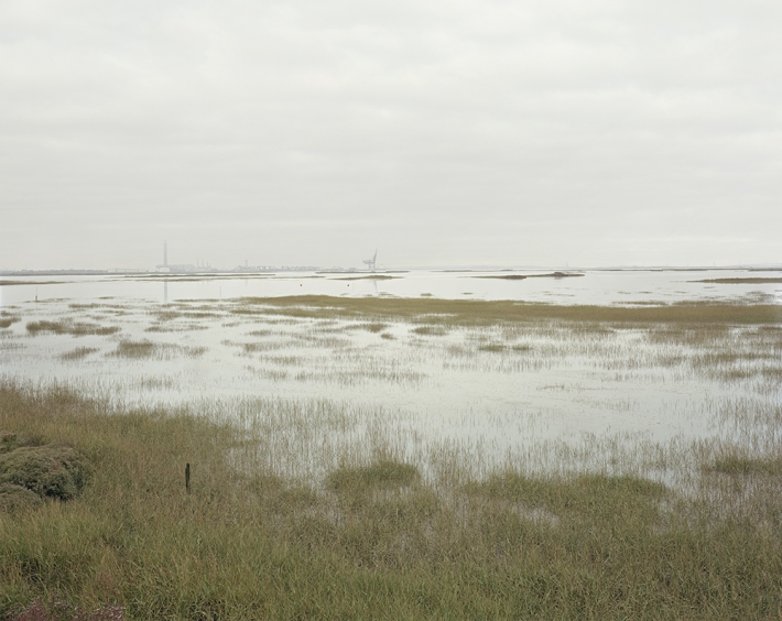 North West across Stoke Saltings 2012