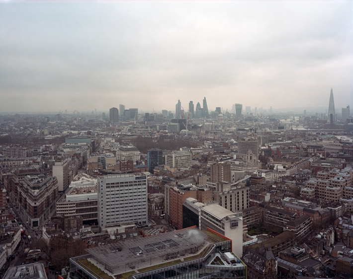 London, East from Centre Point 2016