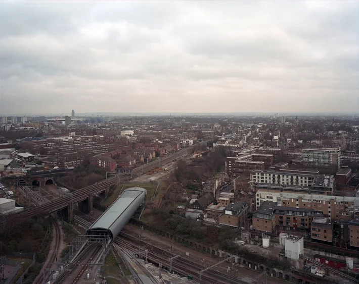 London, ENE from Canal Reach 2016