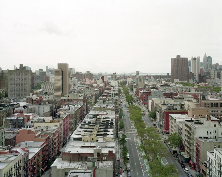 New York: South from Allen St. 2009